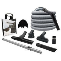 Garage Kit 30’ With 3 Attachments and Hose Hanger  - Vacuum Central 
