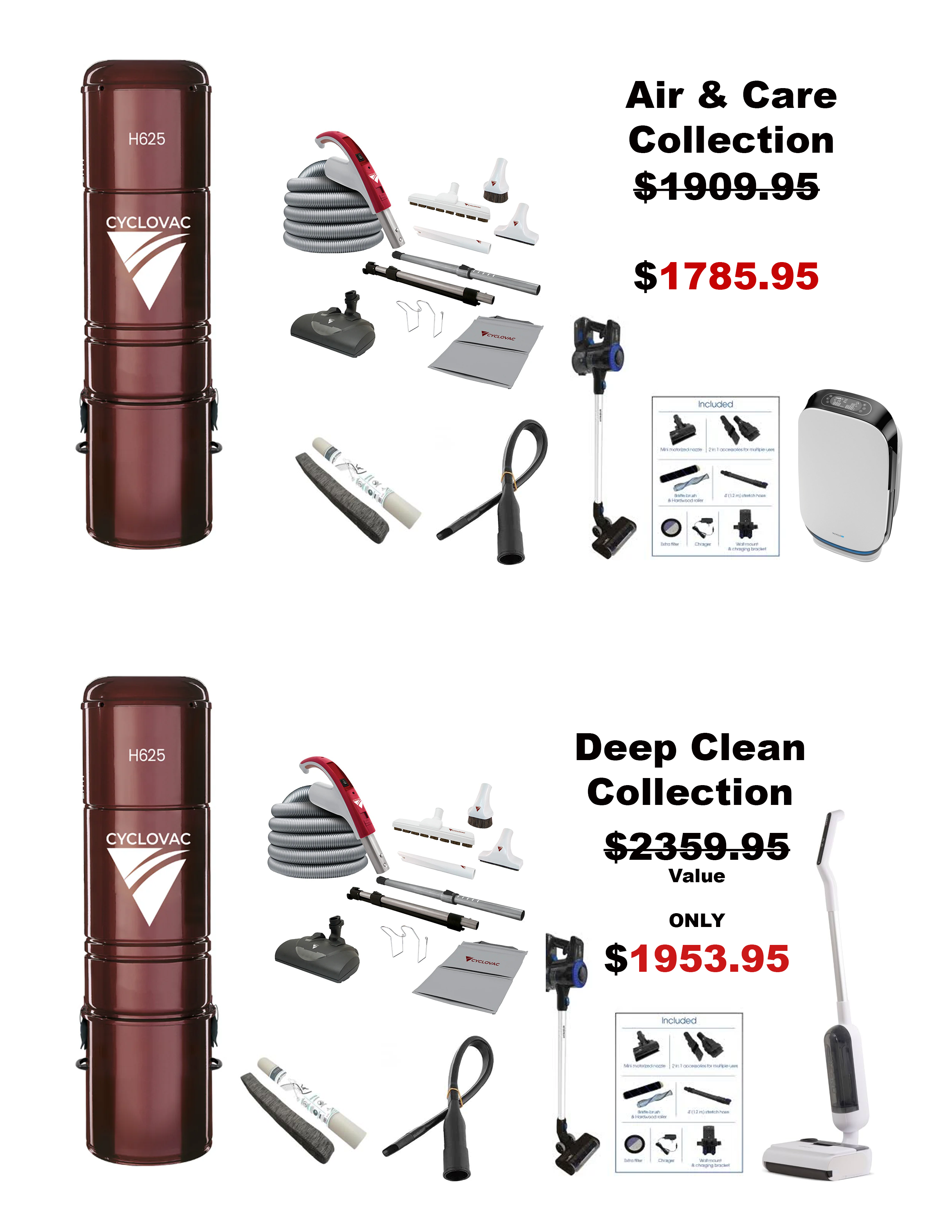 Exclusive Central Vacuum Packages  - Vacuum Central 