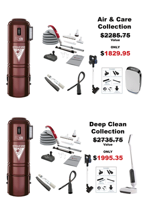 Exclusive Central Vacuum Packages - Vacuum Central