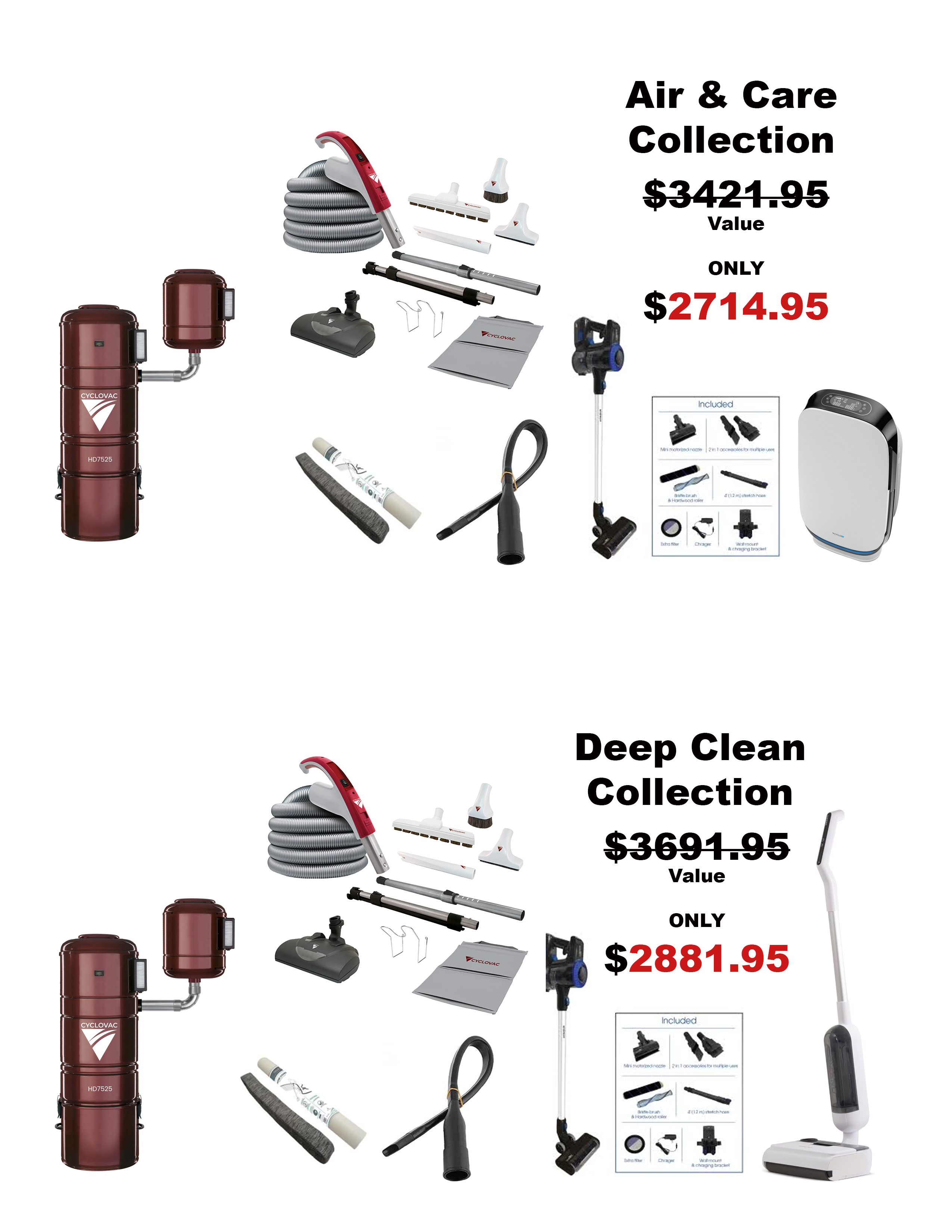 Exclusive Central Vacuum Packages  - Vacuum Central 