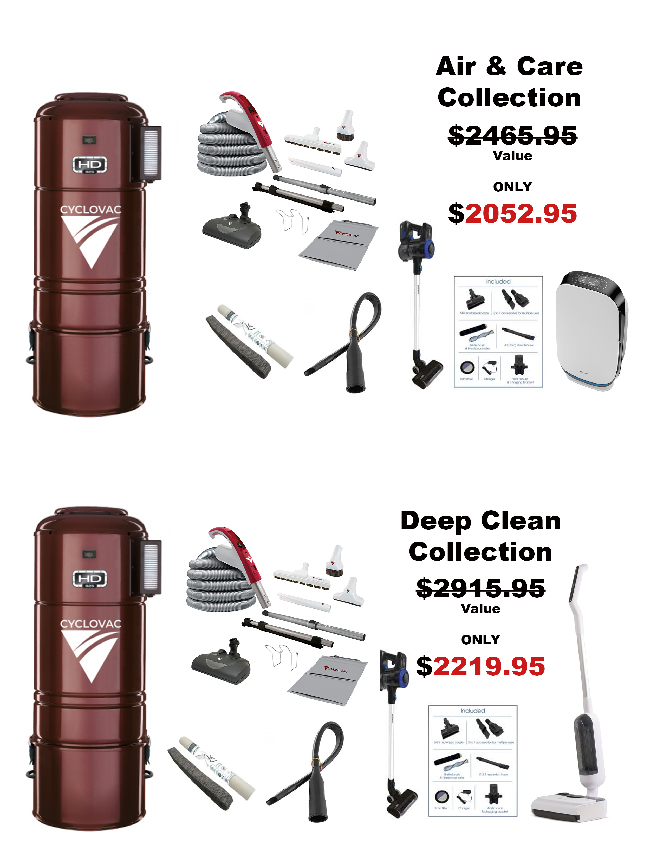 Exclusive Central Vacuum Packages  - Vacuum Central 